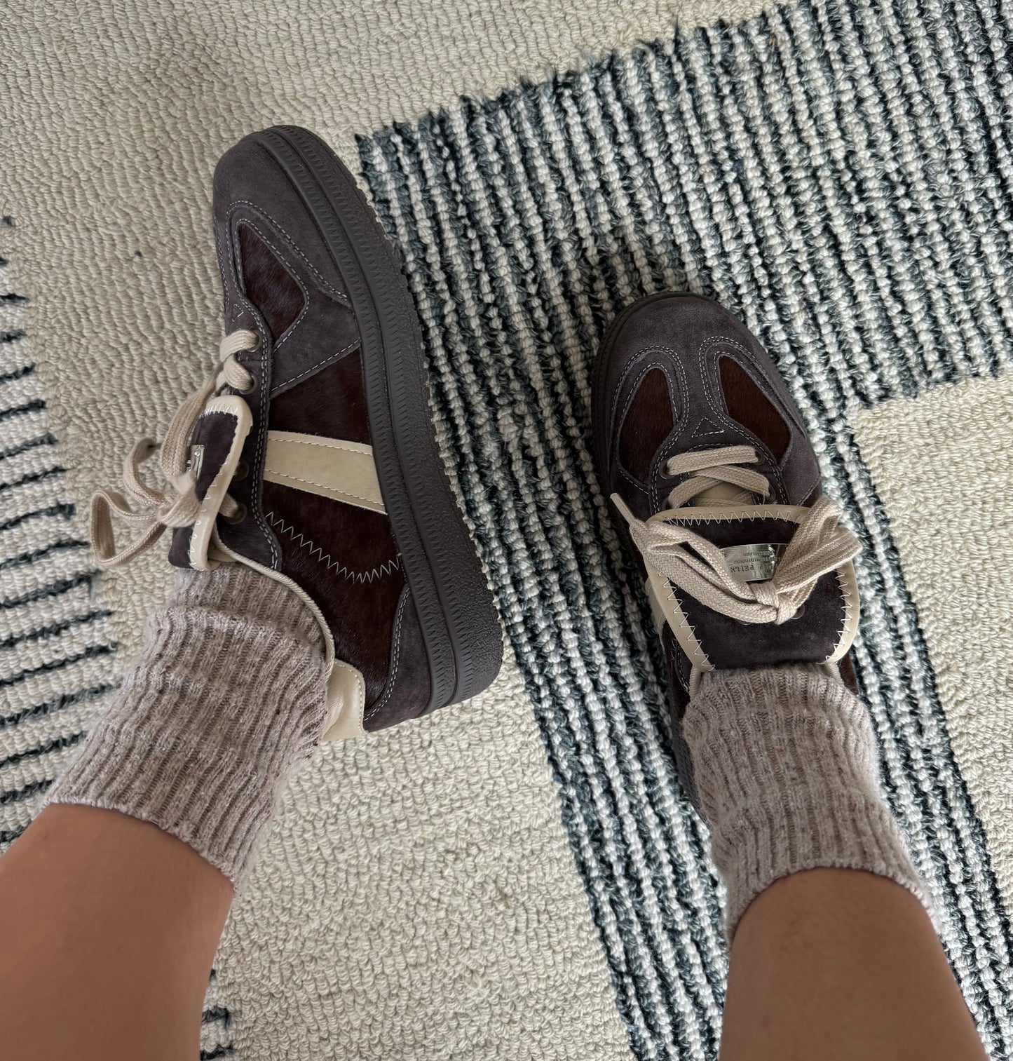Chocolate Cow Sneakers