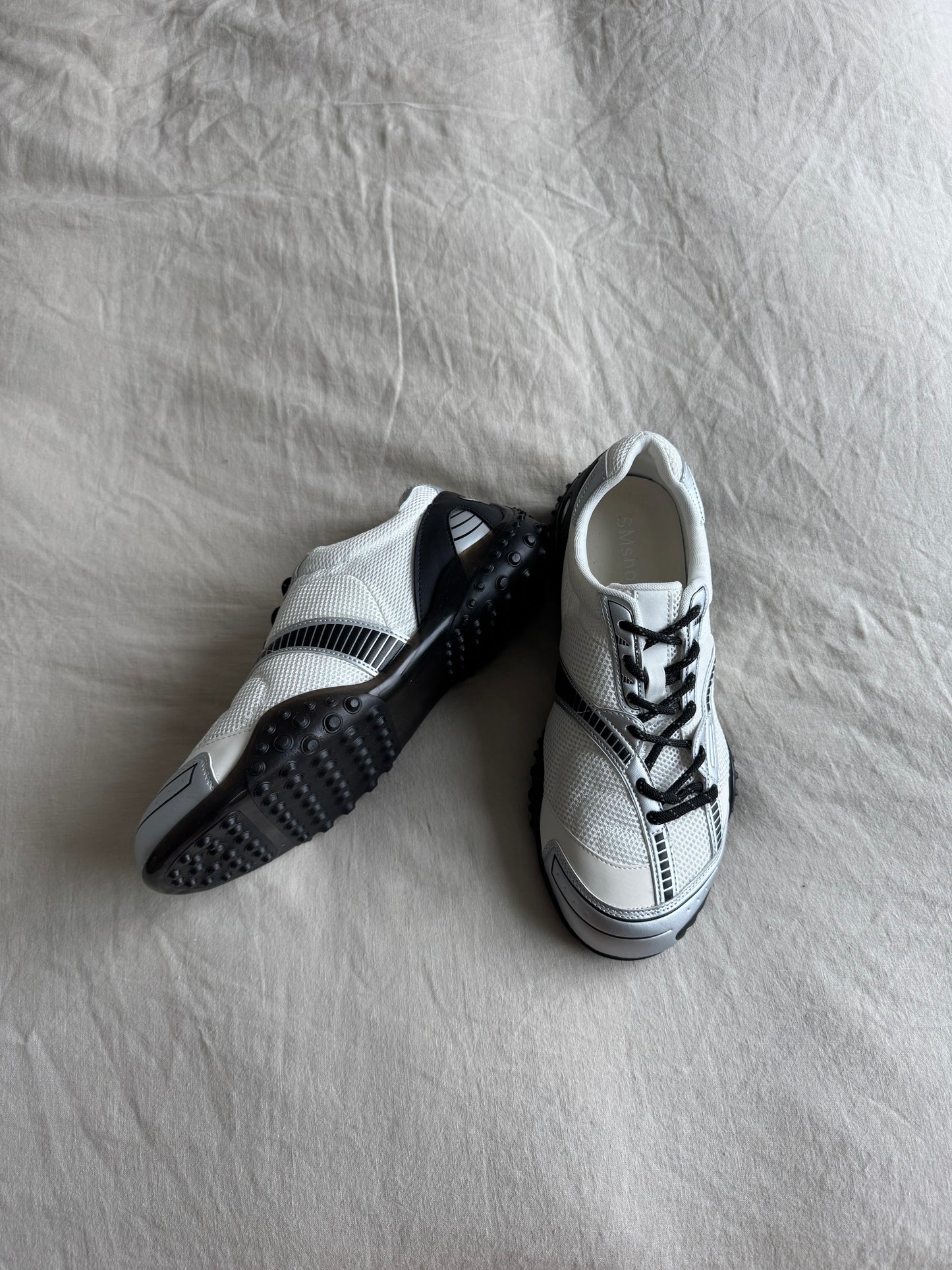 Black and White Jooun Sneakers