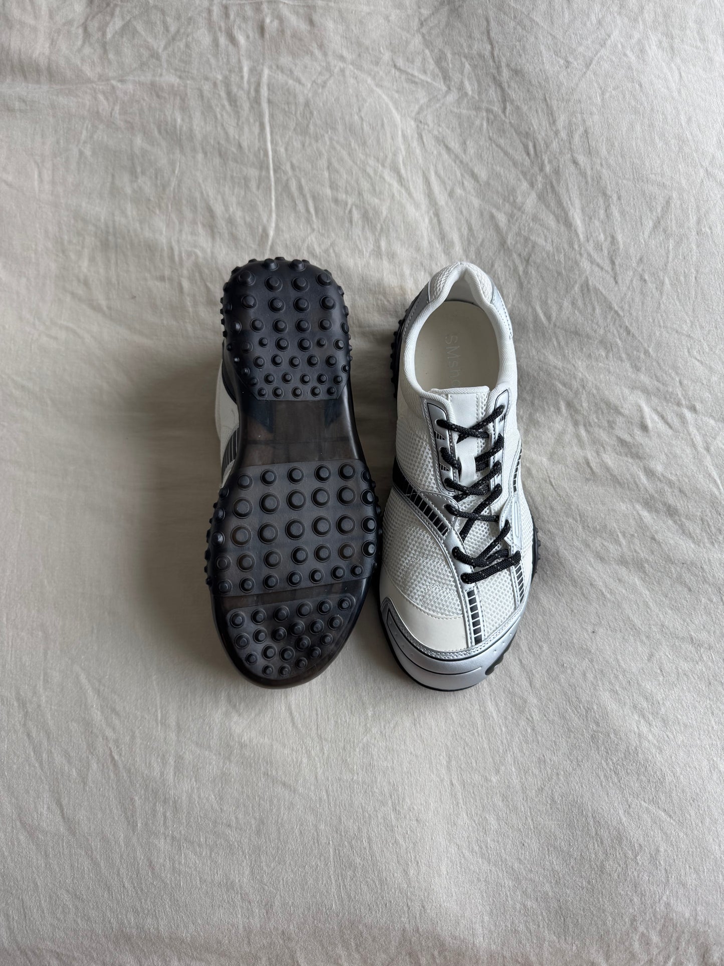 Black and White Jooun Sneakers