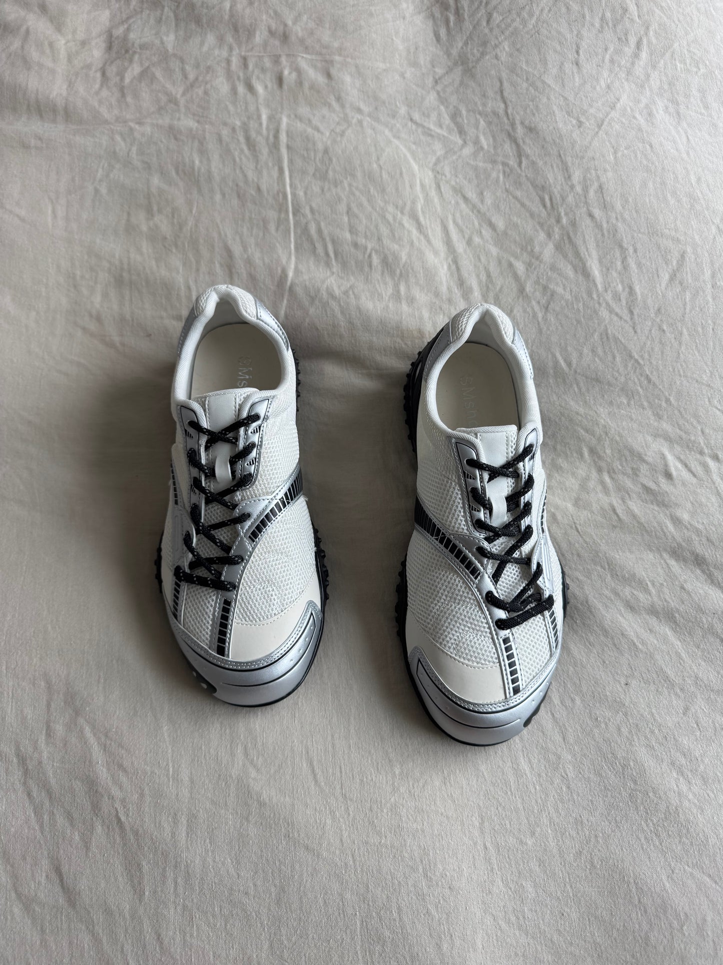 Black and White Jooun Sneakers