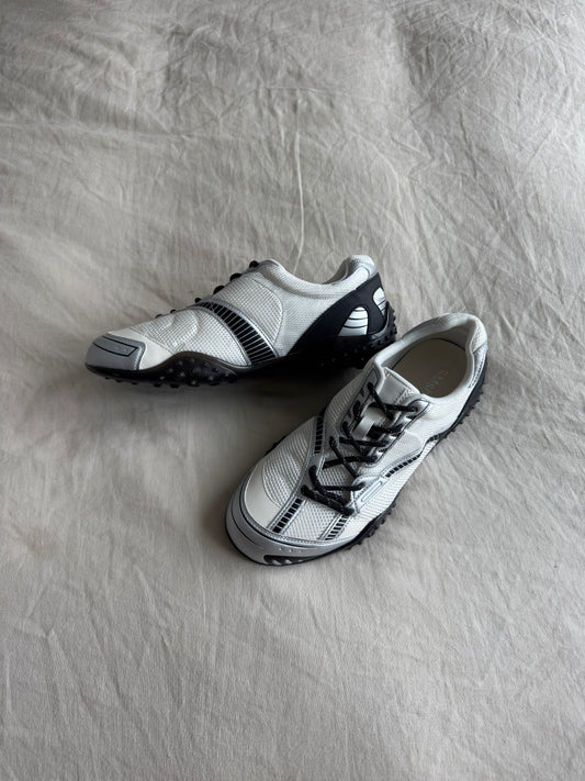 Black and White Jooun Sneakers
